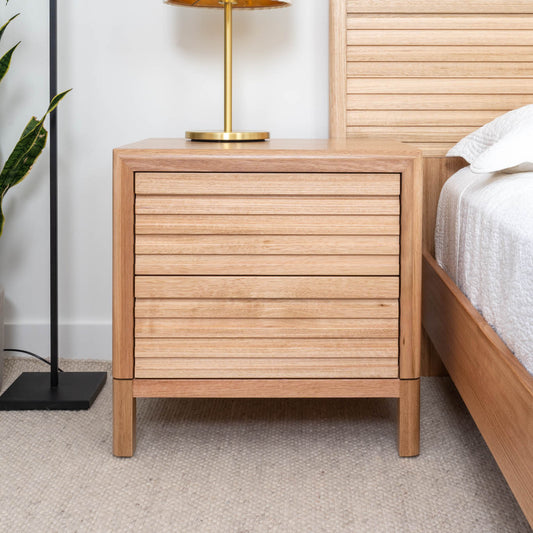 Luna Tasmanian Oak Bedside Table