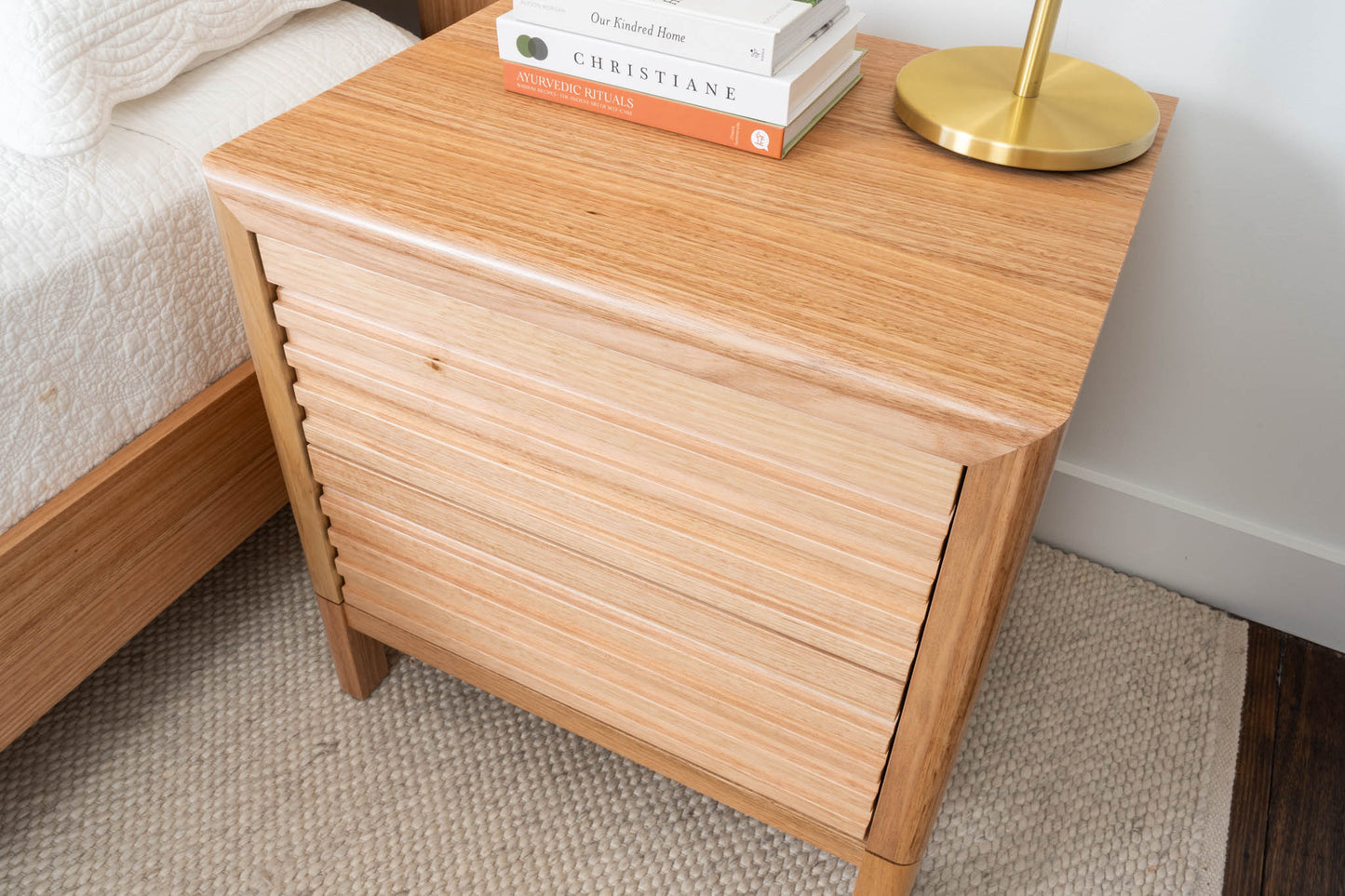Luna Tasmanian Oak Bedside Table