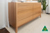 Luna Tasmanian Oak 6 Draw Dresser - Made in Australia