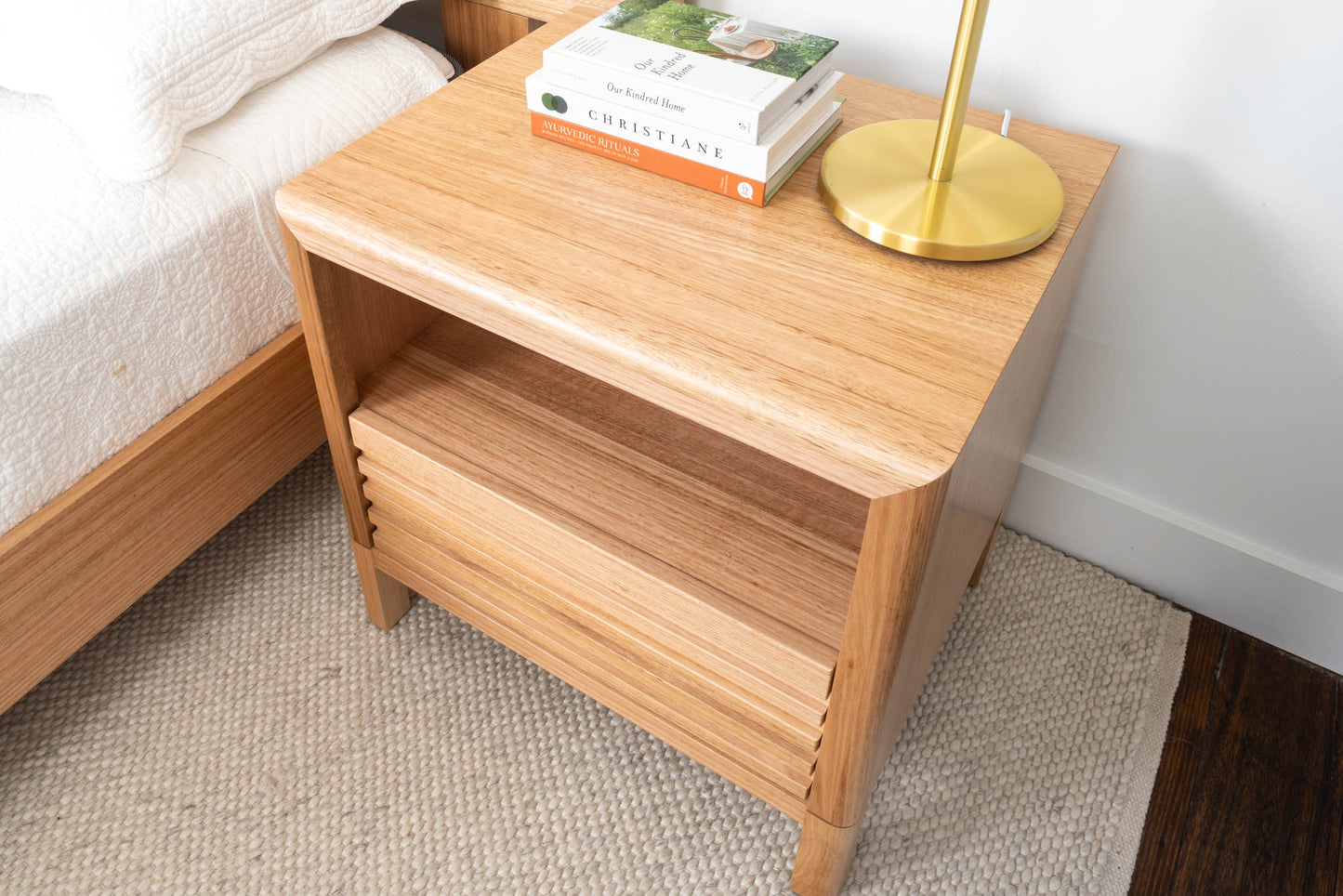 Luna Tasmanian Oak Bedside Table