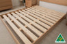 Yakka Luna Headboard Floating Bed Frame (Solid Tasmanian Oak) - Made in Australia