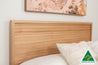 Yakka Luna Headboard Floating Bed Frame (Solid Tasmanian Oak) - Made in Australia