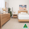 Yakka Luna Headboard Bedroom Suite (Solid Tasmanian Oak)- Made in Australia