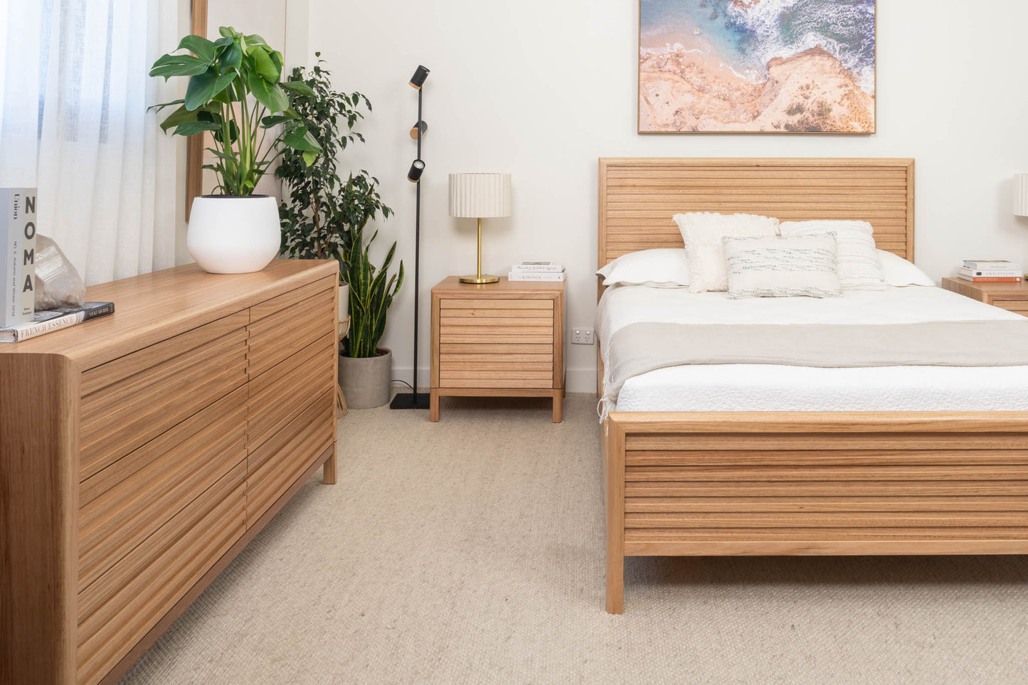 Luna Bedroom Suite (Solid Tasmanian Oak)- Made in Australia