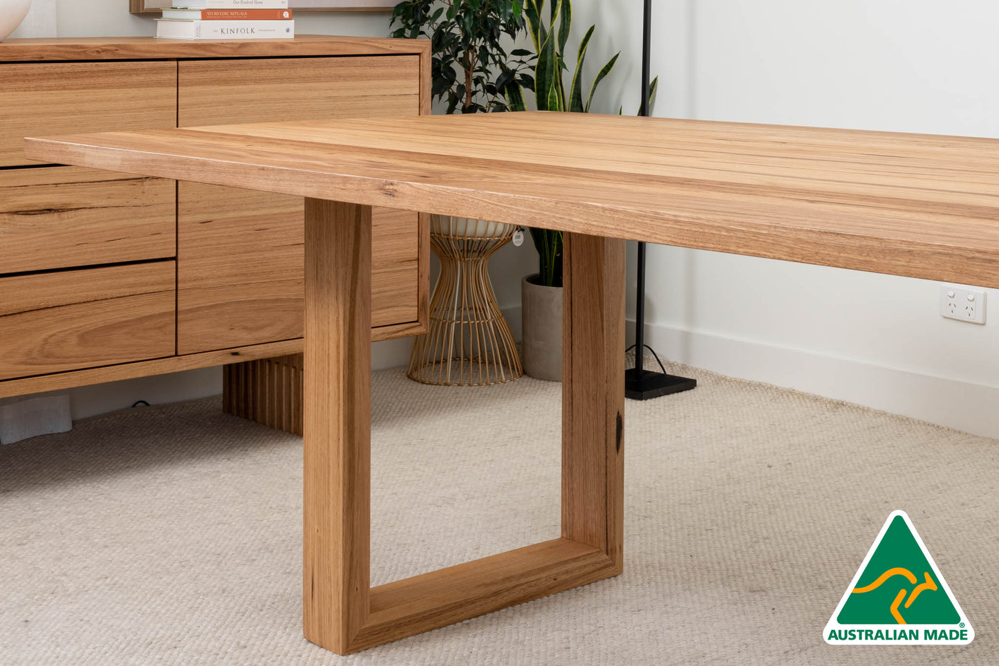 Bodhi Solid Australian Hardwood Dining Table - Made in Australia