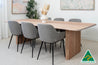 V2 Zephyr Solid Australian Hardwood Dining Table - Made in Australia