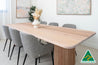 V2 Zephyr Solid Australian Hardwood Dining Table - Made in Australia