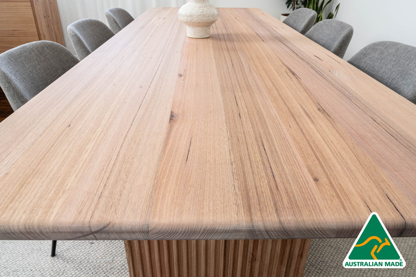 Zephyr Solid Australian Hardwood Dining Table - Made in Australia