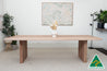 V2 Zephyr Solid Australian Hardwood Dining Table - Made in Australia