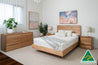 Kobe Live Edge Bed Frame Fully Solid Australian Hardwood - Made in Melbourne