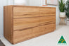 Kobe Live Edge Bed Frame Fully Solid Australian Hardwood - Made in Melbourne