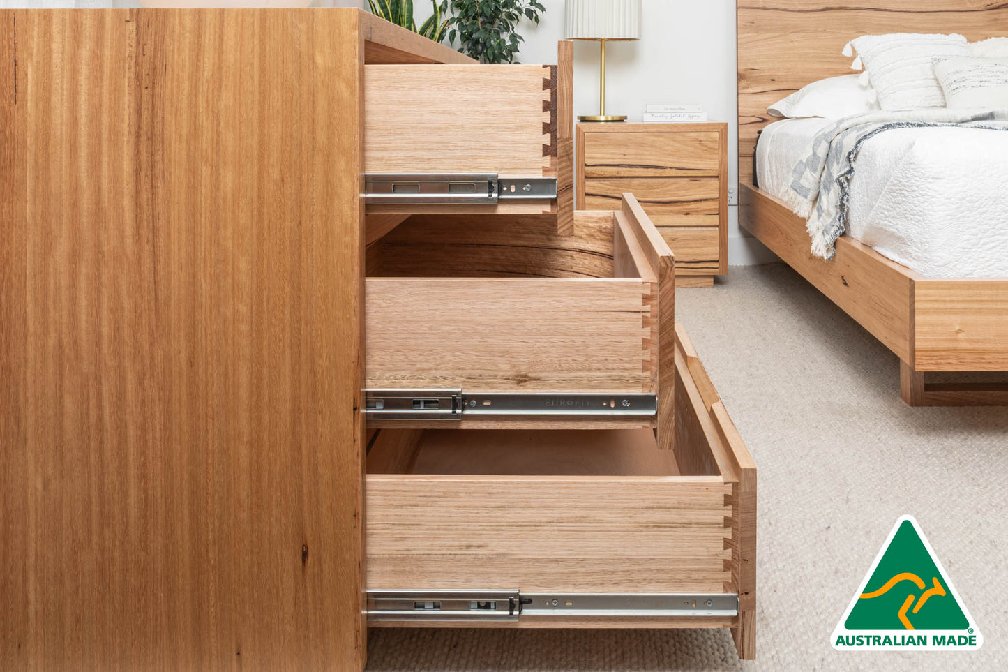 Cape Town 9 Drawer Dresser - Made in Melbourne