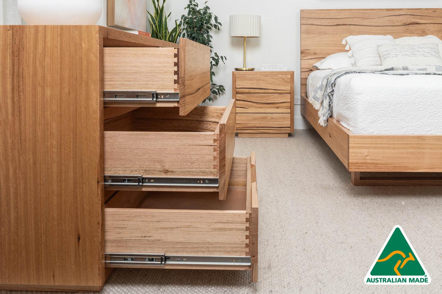 Cape Town 9 Drawer Dresser - Made in Melbourne