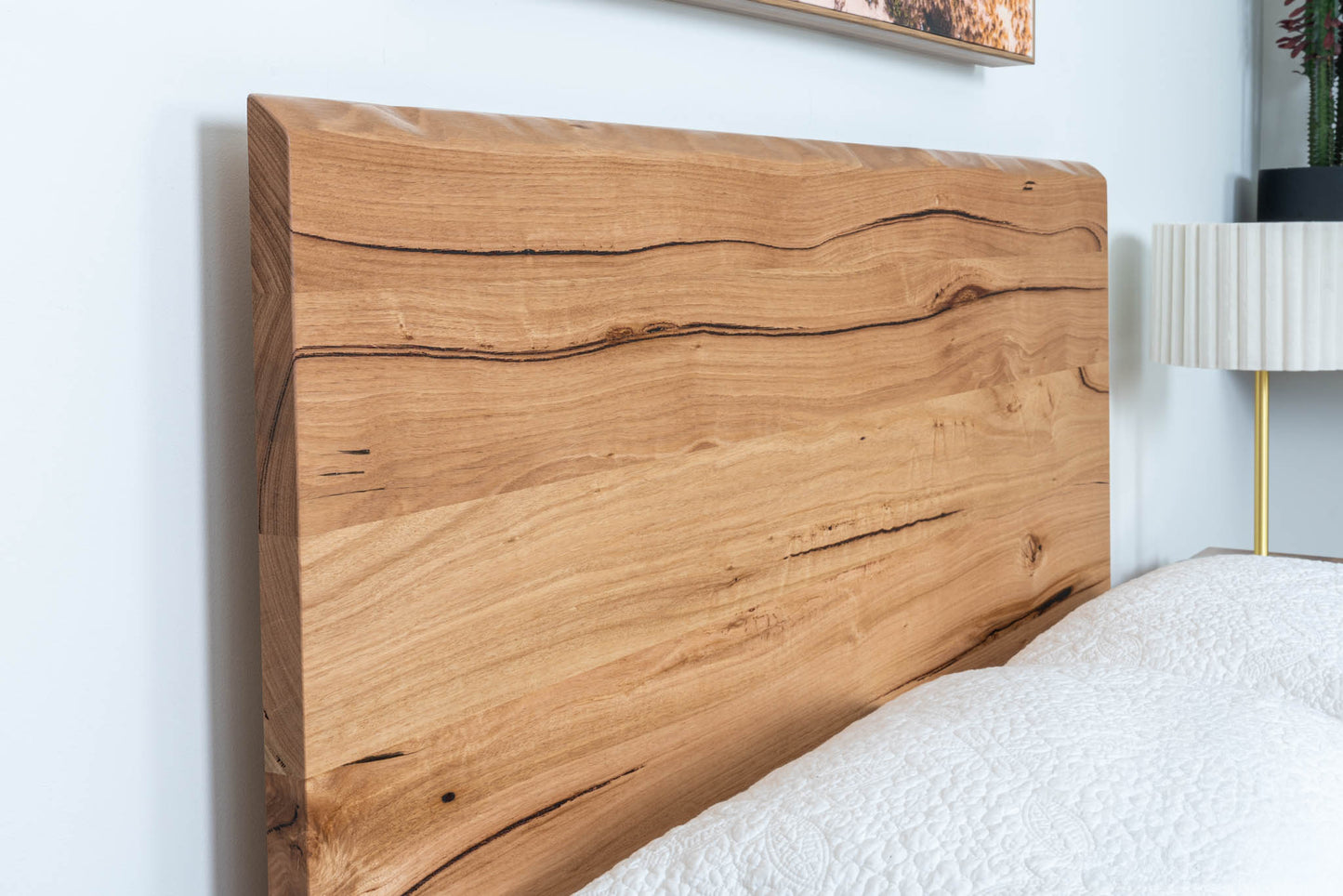 Kobe Live Edge Fully Solid Australian Bed Frame - Made in Australia