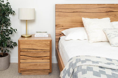 Kobe Live Edge Fully Solid Australian Bed Frame - Made in Australia