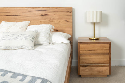 Kobe Live Edge Fully Solid Australian Bed Frame - Made in Australia