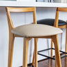 Oslo Solid Australian Messmate Hardwood Bar Stool