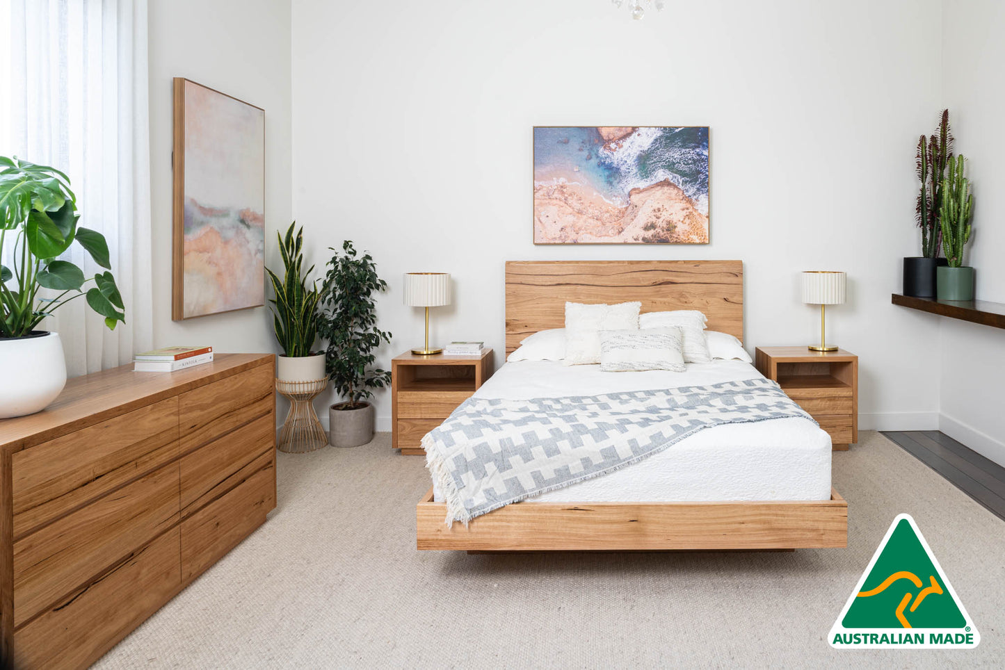 Kobe Live Edge Bedroom Suite - Made in Melbourne