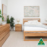 Valkyrie Bed Frame Fully Solid Australian Hardwood - Made in Australia