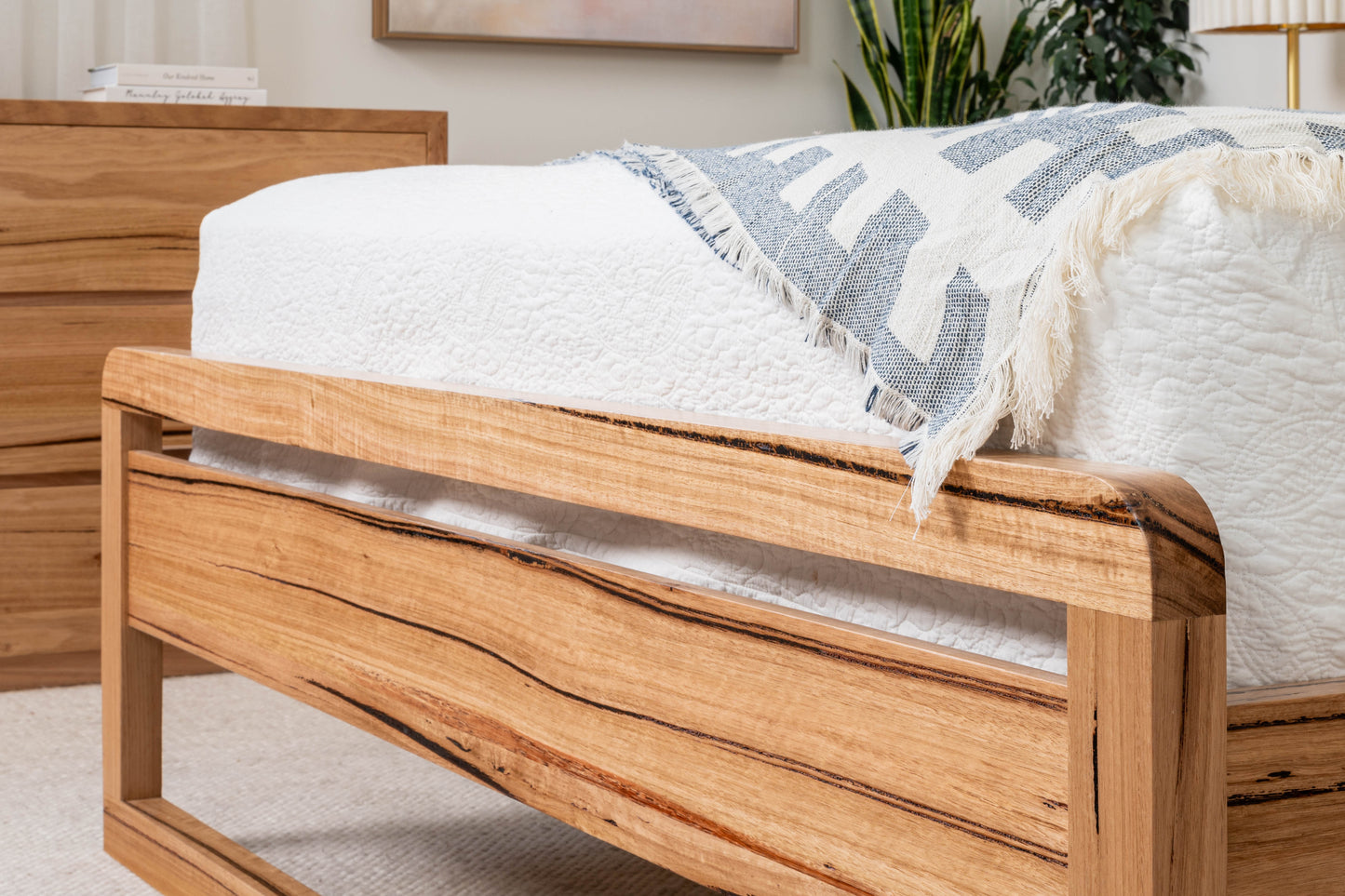 Valkyrie Bed Frame Fully Solid Australian Hardwood - Made in Australia