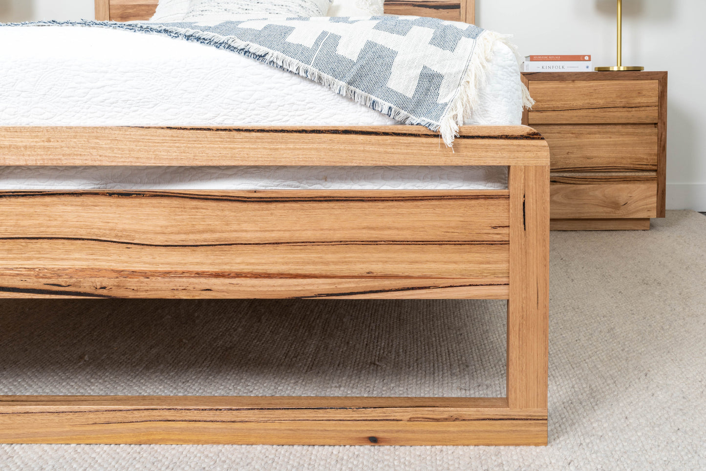 Valkyrie Bed Frame Fully Solid Australian Hardwood - Made in Australia