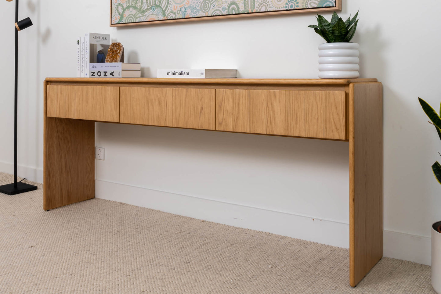 Brooklyn Oak Console Table