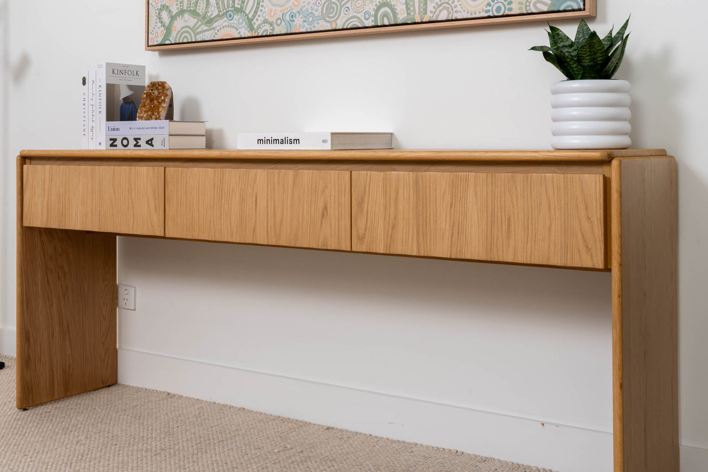 Brooklyn Oak Console Table