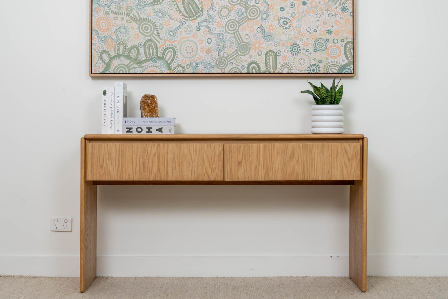 Brooklyn Oak Console Table