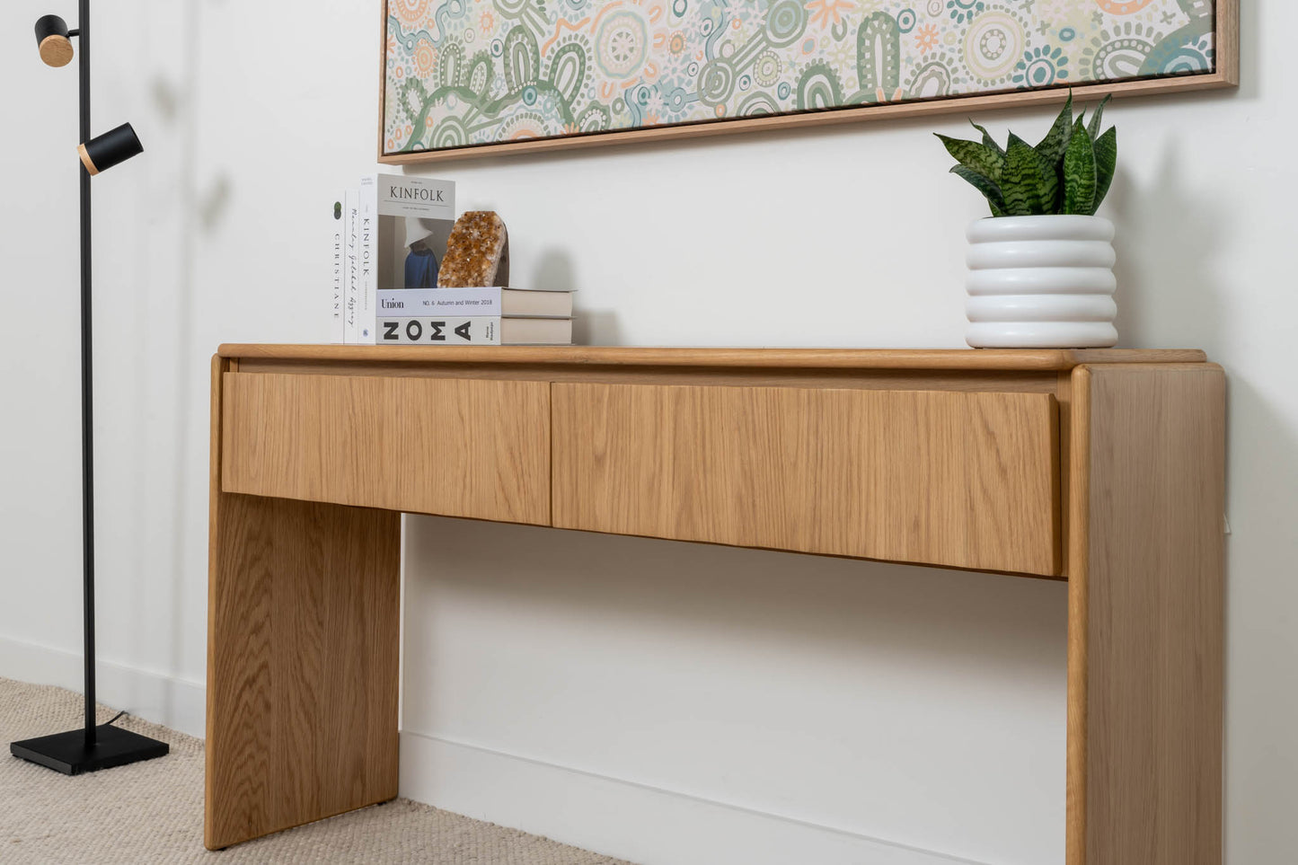 Brooklyn Oak Console Table