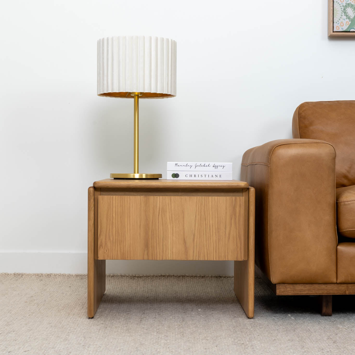 Brooklyn Oak Lamp Table