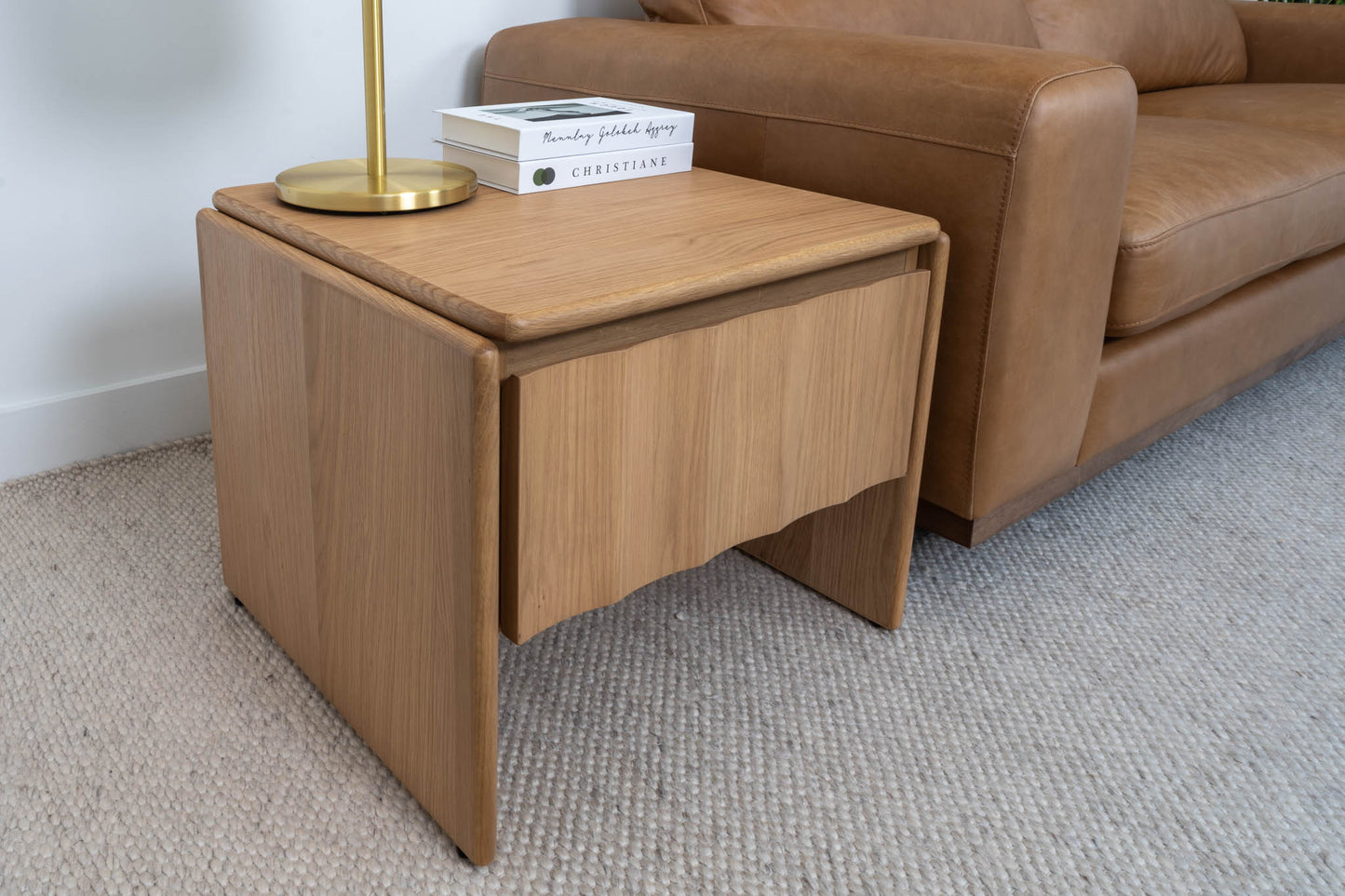 Brooklyn Oak Lamp Table