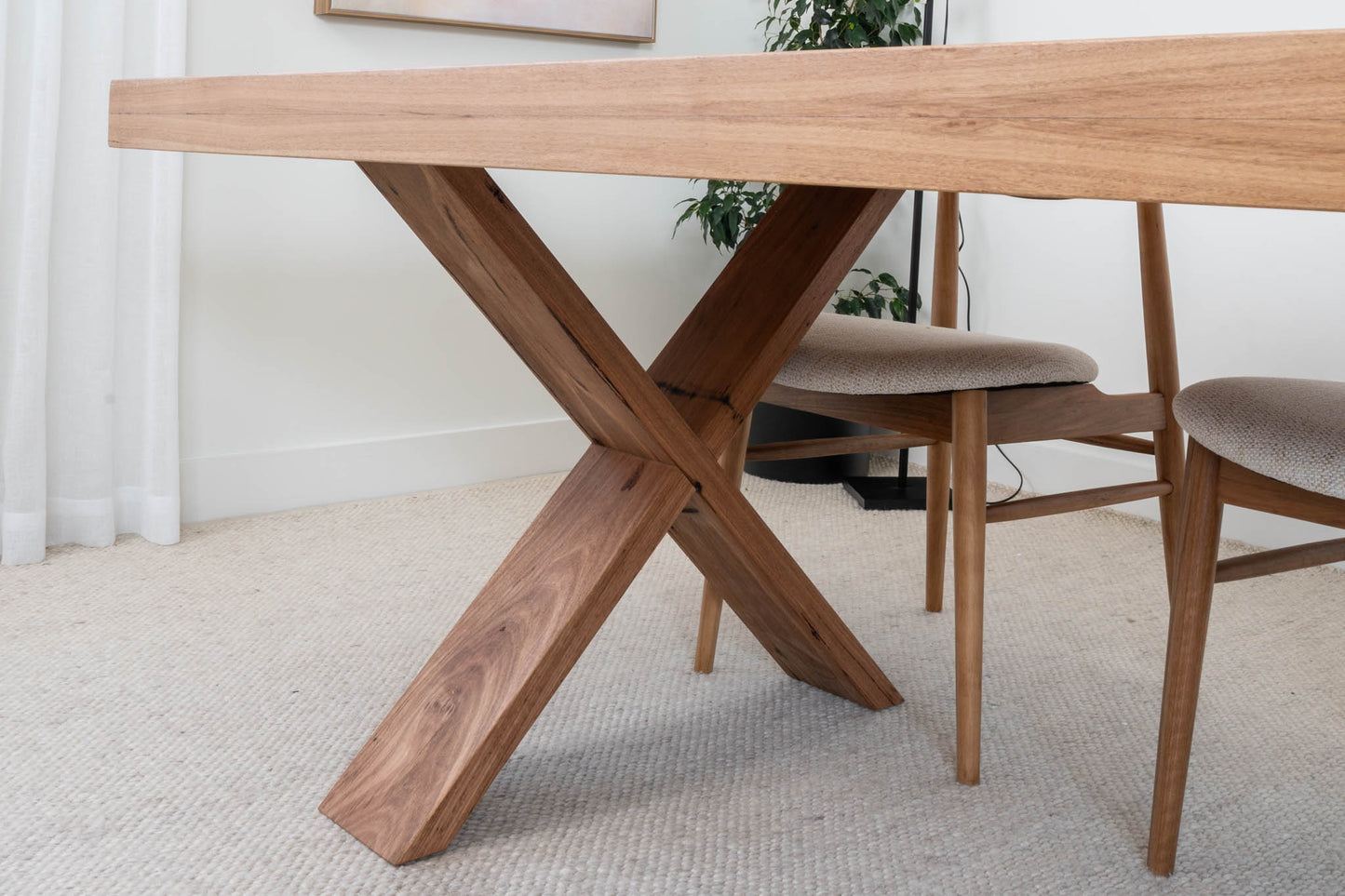 Axl Reclaimed Solid Australian Hardwood Dining Table - Made in Australia