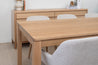 Yakka Solid Tasmanian Oak Hardwood Dining Table - Made in Australia