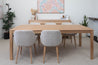 Yakka Solid Tasmanian Oak Hardwood Dining Table - Made in Australia