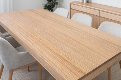 Yakka™️ Solid Tasmanian Oak Hardwood Dining Table - Made in Australia