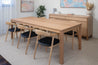 Yakka Solid Tasmanian Oak Hardwood Dining Table - Made in Australia