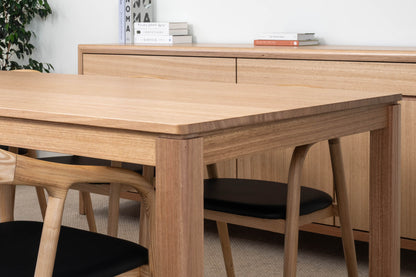 Yakka™️ Solid Tasmanian Oak Hardwood Dining Table - Made in Australia