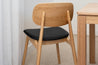 Bergen Dining Chair (Natural with choice of seat cushion)