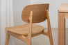 Bergen Dining Chair (Natural with Solid Seat)