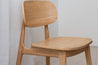 Bergen Dining Chair (Natural with Solid Seat)