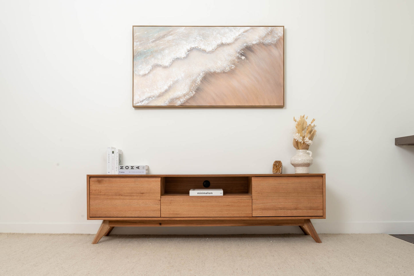 Orion Solid Blackbutt TV Unit