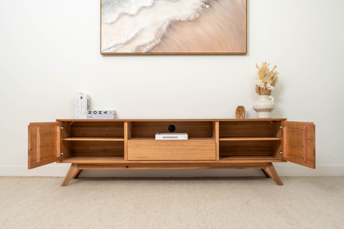 Orion Solid Blackbutt TV Unit