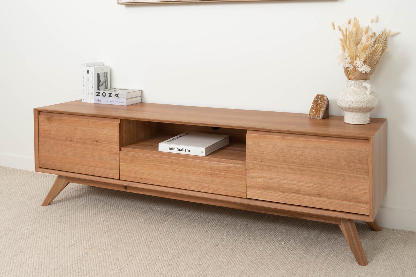 Orion Solid Blackbutt TV Unit