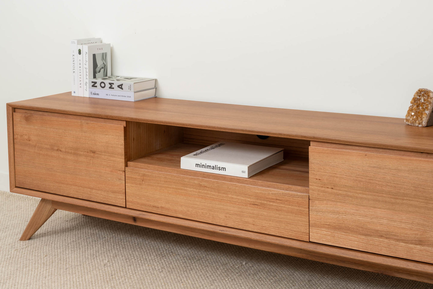 Orion Solid Blackbutt TV Unit