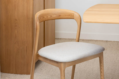 Sophie Solid American Ash Oak Hardwood Dining Chair