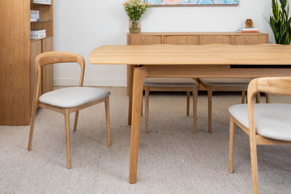 Sophie Solid American Ash Oak Hardwood Dining Chair