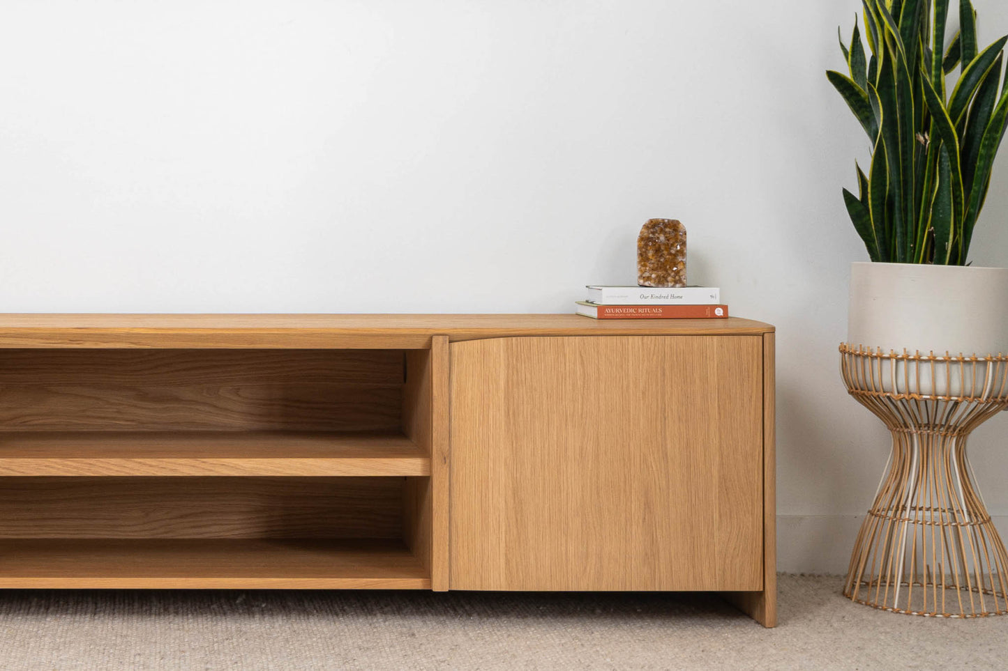 Eden American Oak TV Unit