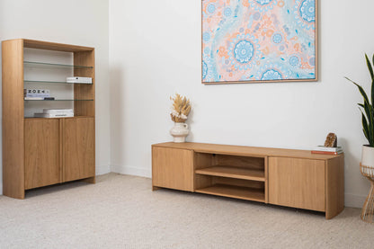 Eden American Oak TV Unit