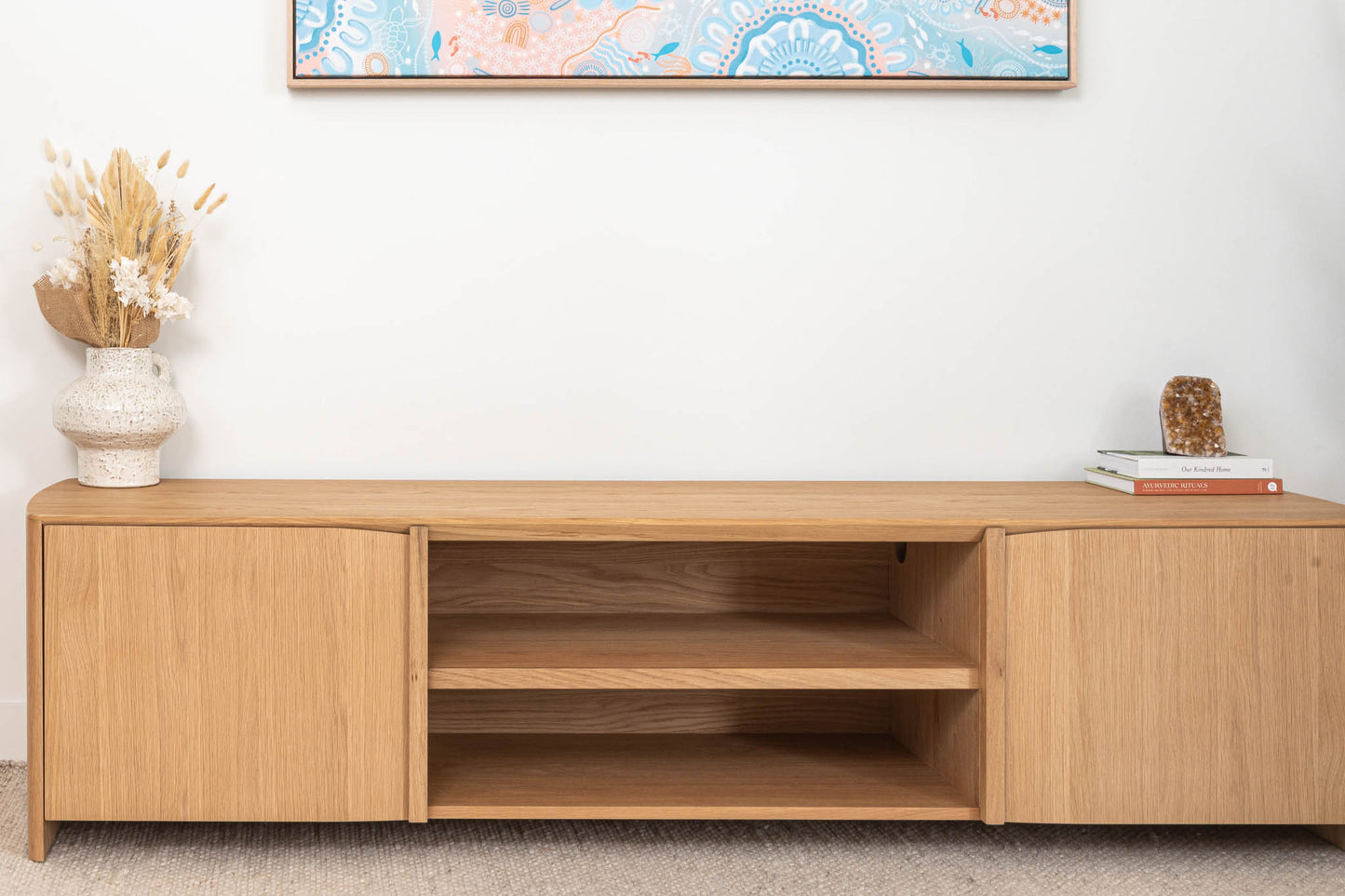 Eden American Oak TV Unit