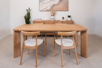 Juniper American Oak Extension Dining Table